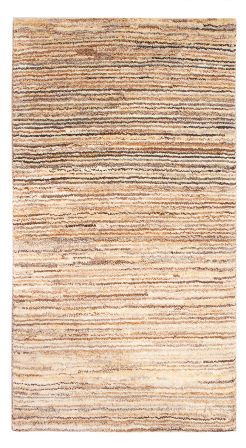 Gabbeh tapijt - Perzisch - 95 x 54 cm - donker beige