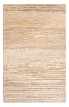 Perzische Gabbeh Tapijt 60x92cm - Perserteppich Wollteppich - Rechthoekig / Donker beige / 60 x 92 cm Rechthoekig