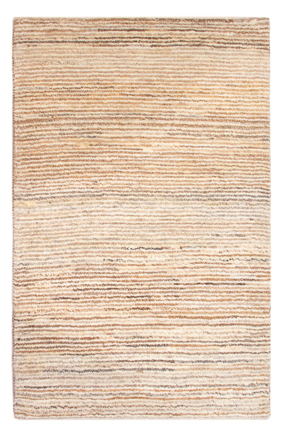 Gabbeh tapijt - Perzisch - 92 x 60 cm - donker beige