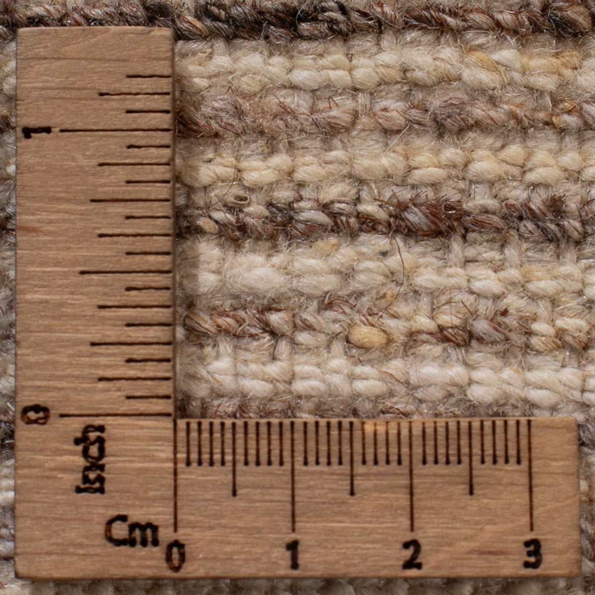 Gabbeh tapijt - Perzisch - 92 x 60 cm - donker beige