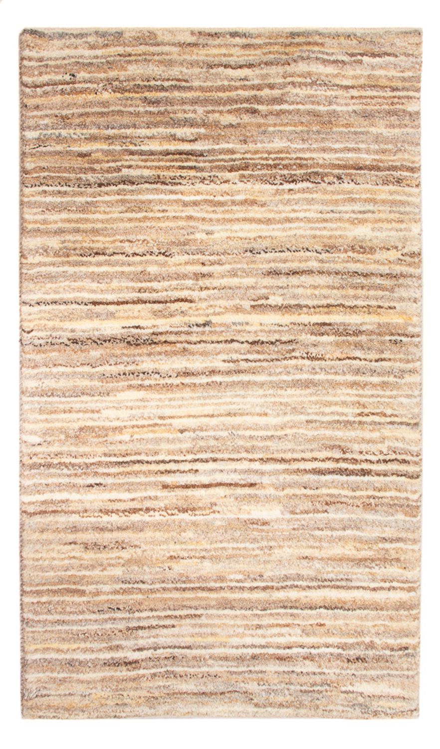 Gabbeh tapijt - Perzisch - 95 x 57 cm - donker beige