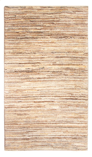 Gabbeh tapijt - Perzisch - 95 x 57 cm - donker beige