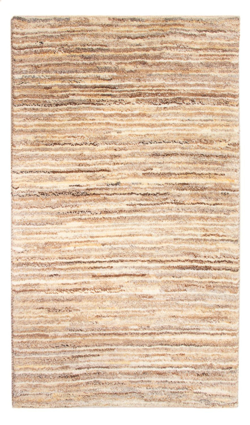 Gabbeh tapijt - Perzisch - 95 x 57 cm - donker beige