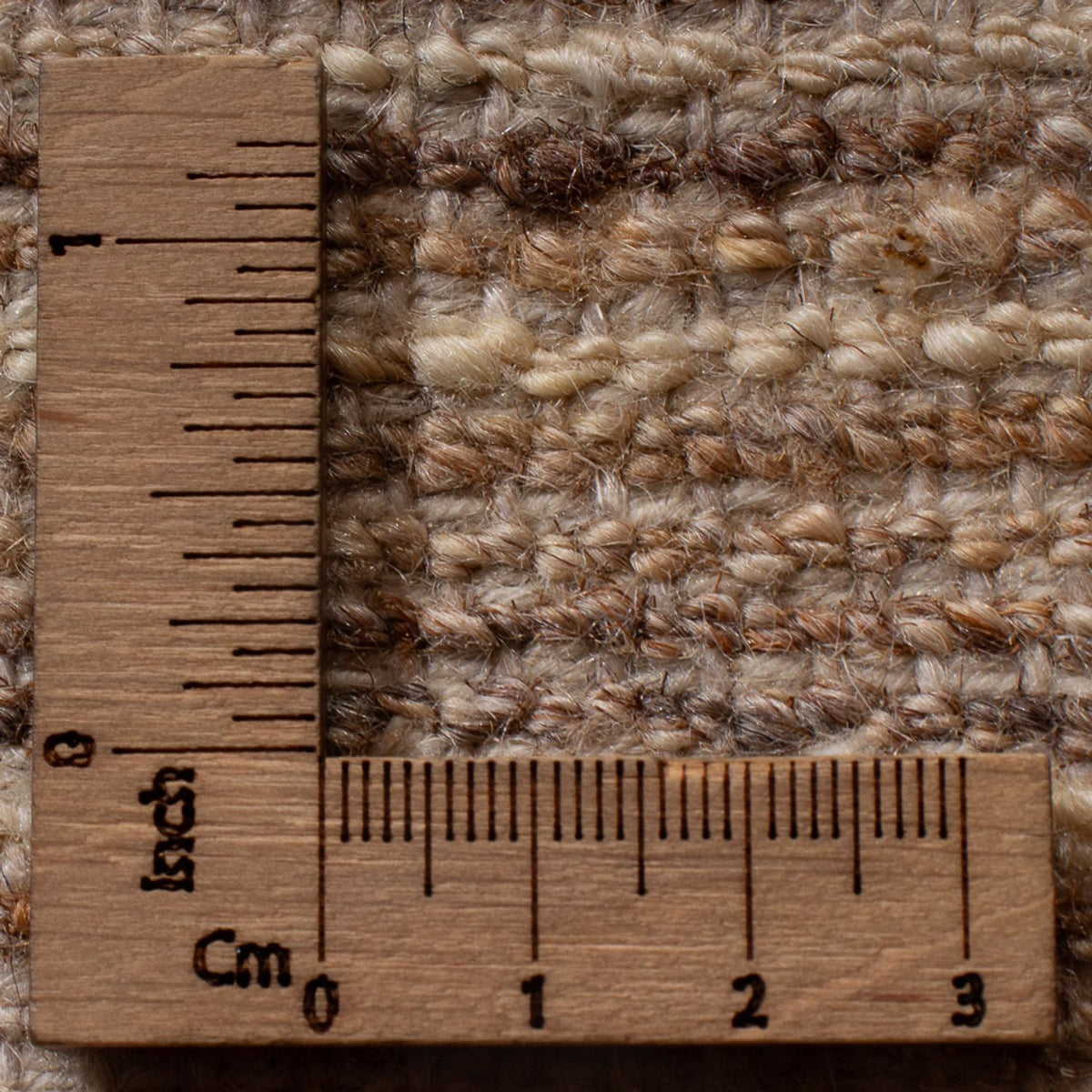 Gabbeh tapijt - Perzisch - 95 x 57 cm - donker beige