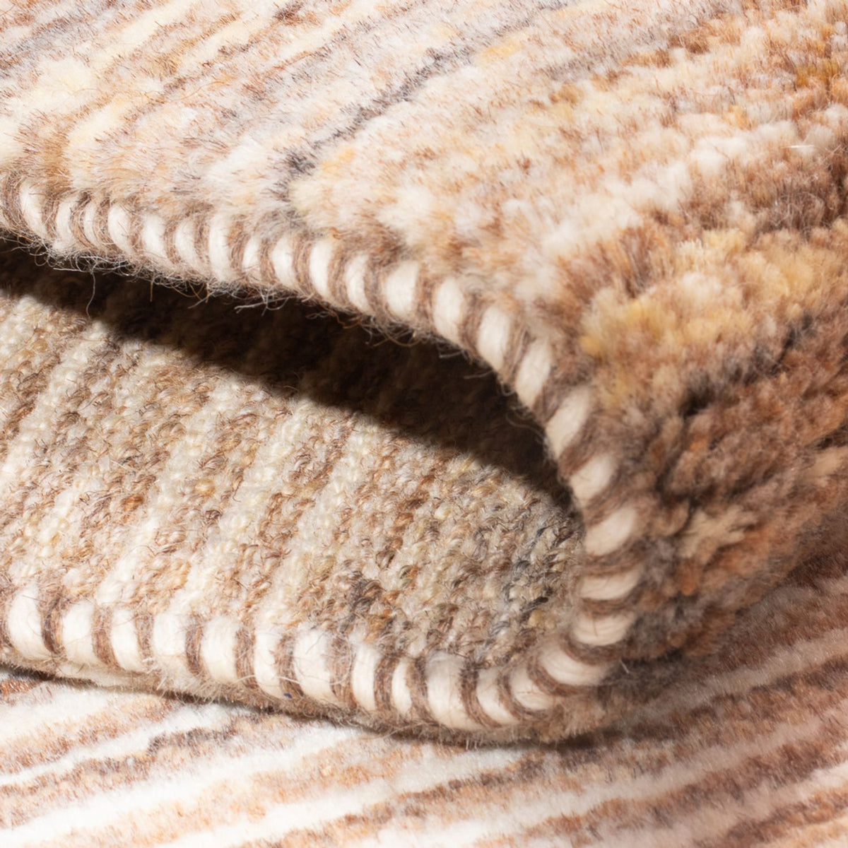 Gabbeh tapijt - Perzisch - 96 x 61 cm - donker beige