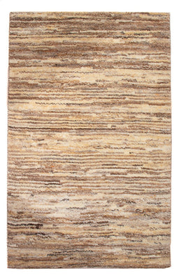 Gabbeh tapijt - Perzisch - 95 x 62 cm - donker beige
