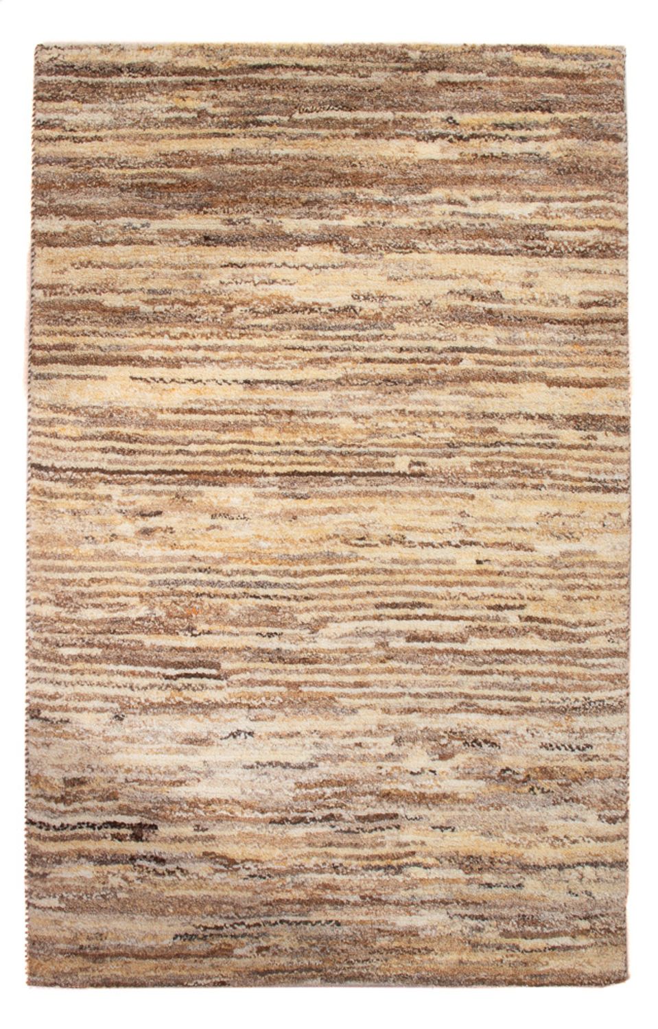Gabbeh tapijt - Perzisch - 95 x 62 cm - donker beige
