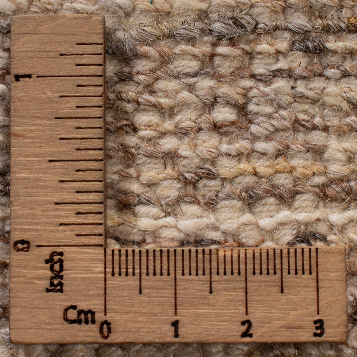 Gabbeh tapijt - Perzisch - 89 x 60 cm - donker beige