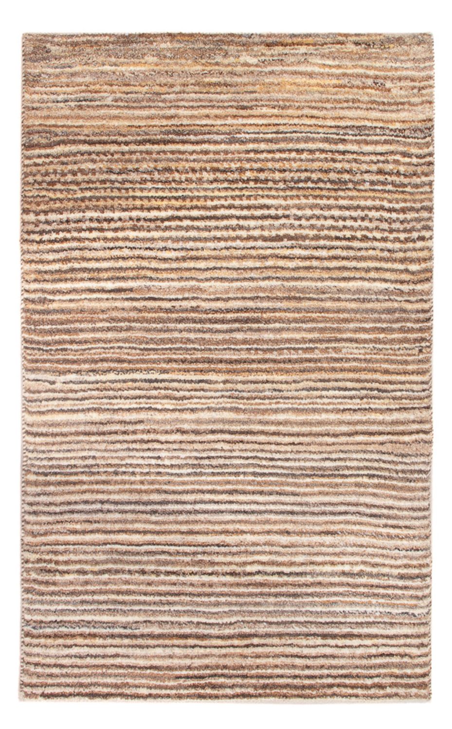 Gabbeh tapijt - Perzisch - 96 x 60 cm - donker beige