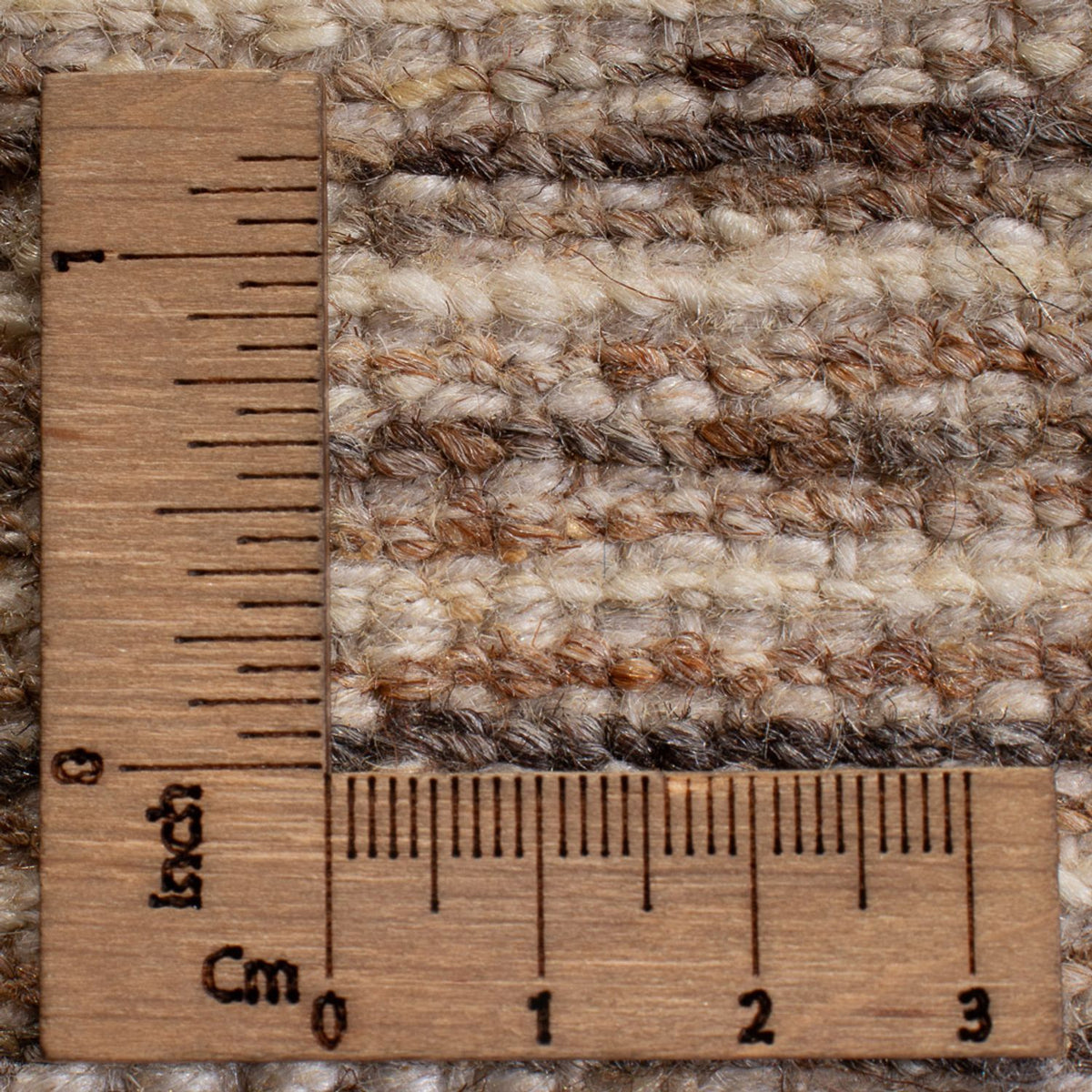 Gabbeh tapijt - Perzisch - 96 x 60 cm - donker beige