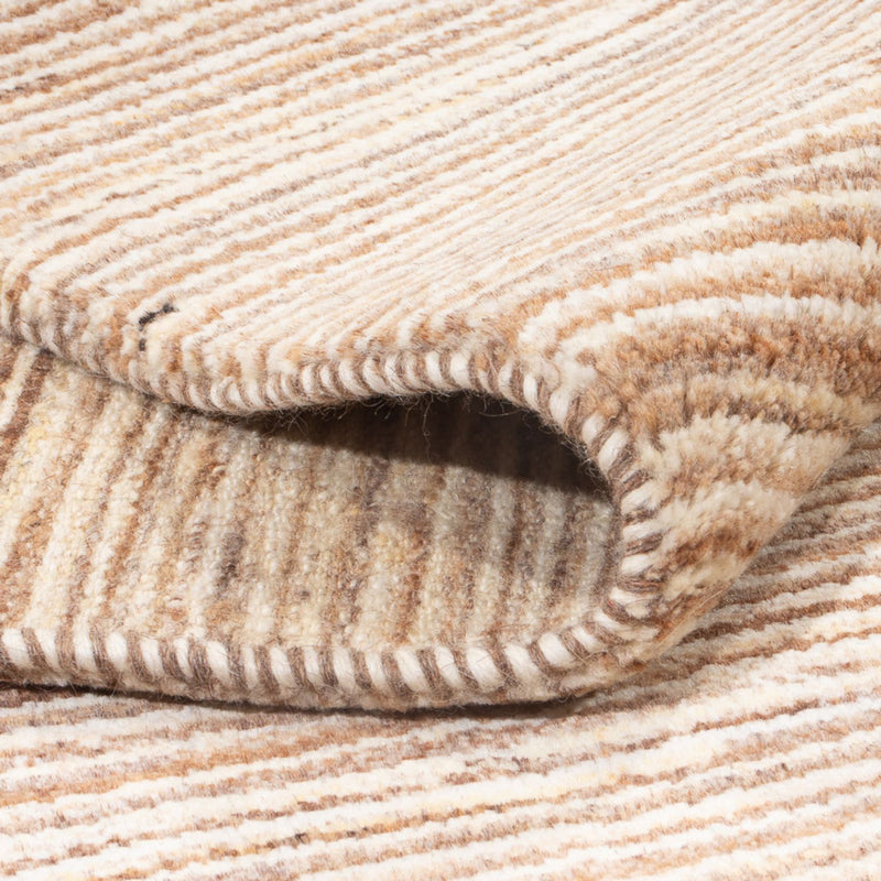 Gabbeh tapijt - Perzisch - 197 x 147 cm - licht beige