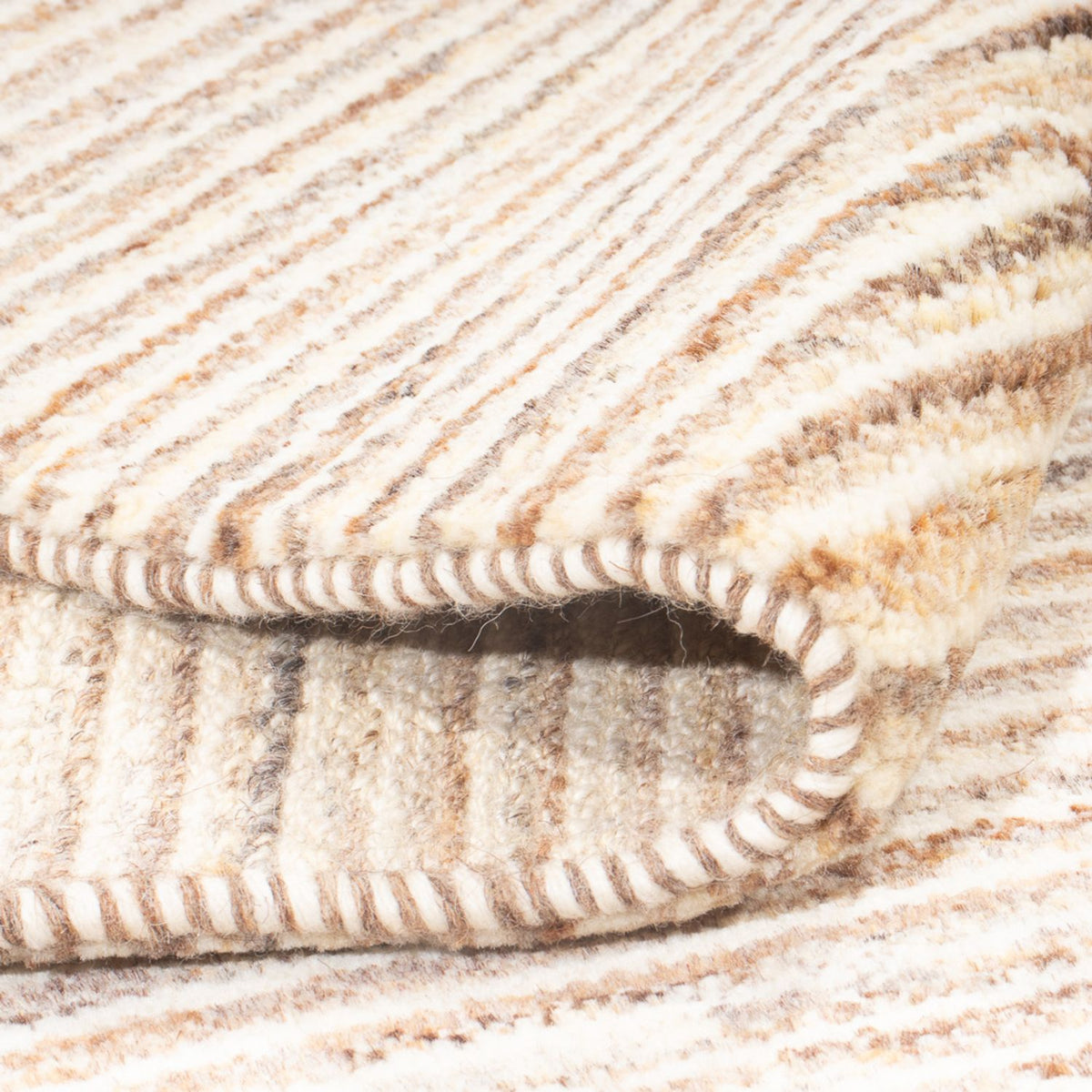 Gabbeh tapijt - Perzisch - 197 x 150 cm - beige