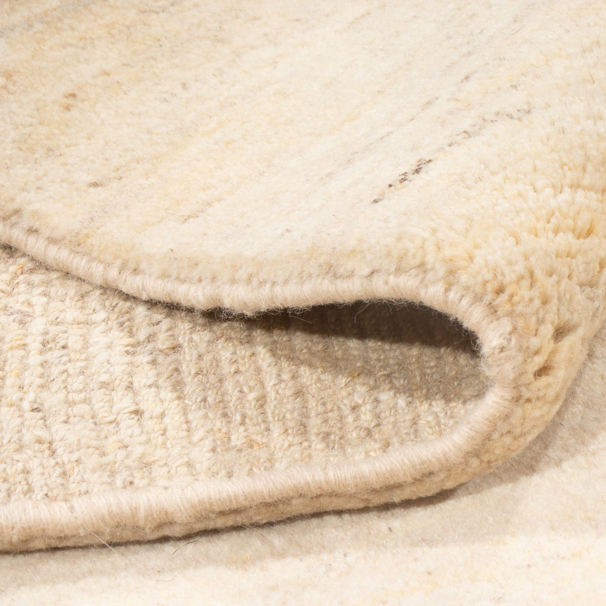 Gabbeh tapijt - Perzisch - 225 x 174 cm - licht beige