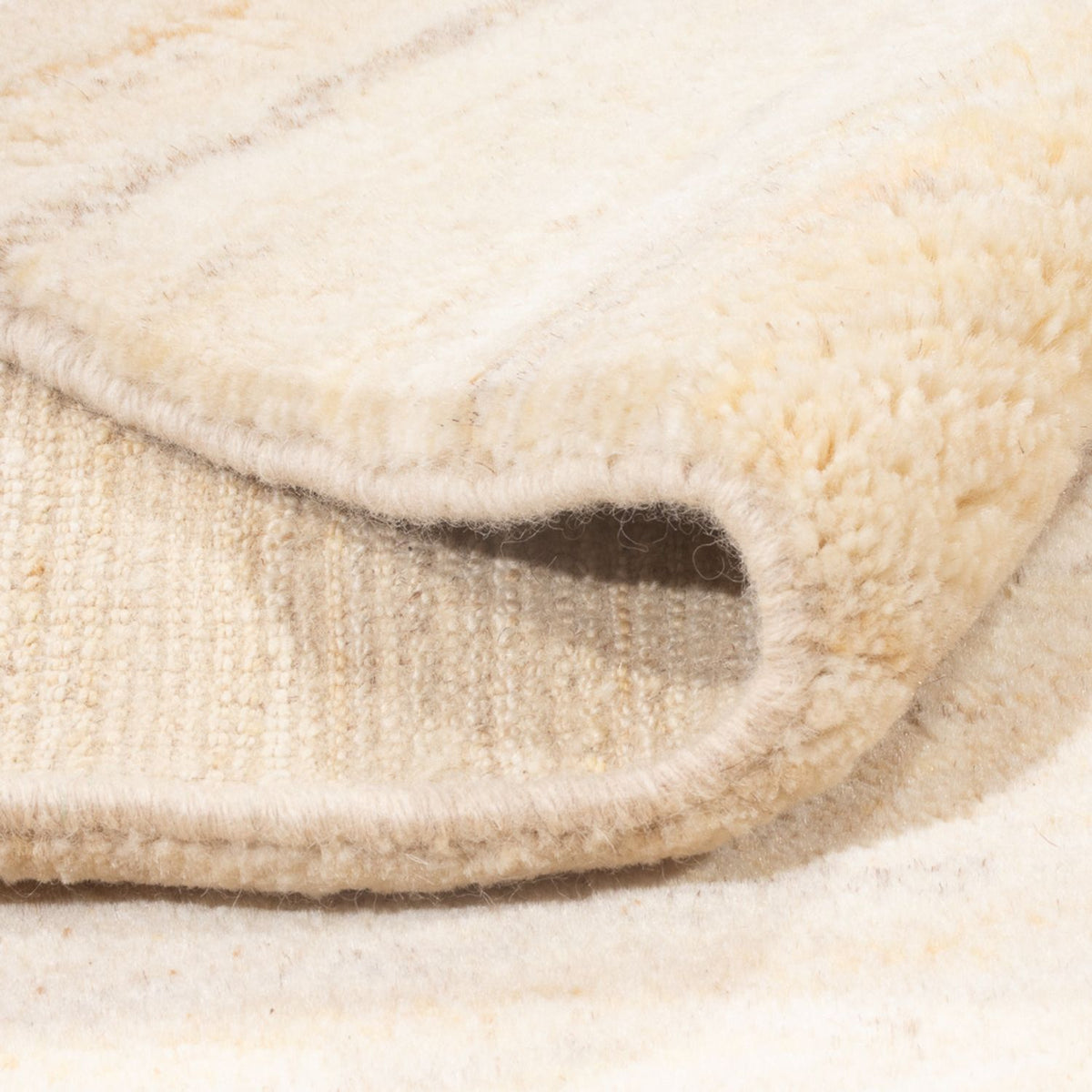 Gabbeh tapijt - Perzisch - 212 x 160 cm - licht beige