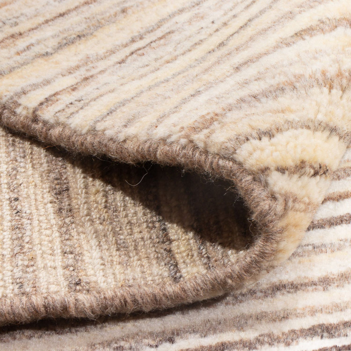 Gabbeh tapijt - Perzisch - 142 x 98 cm - licht beige