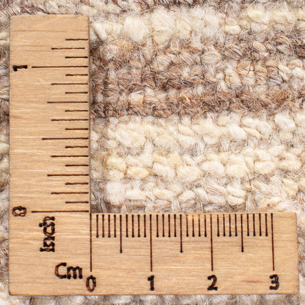 Gabbeh tapijt - Perzisch - 130 x 101 cm - licht beige