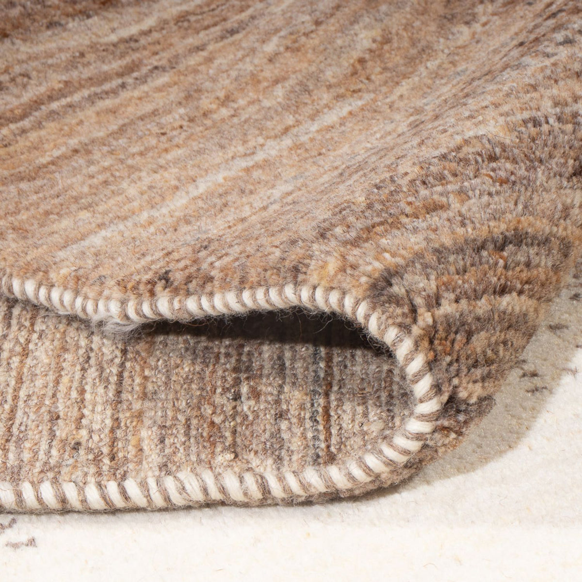 Loper Gabbeh tapijt - Perzisch - 325 x 106 cm - natuur