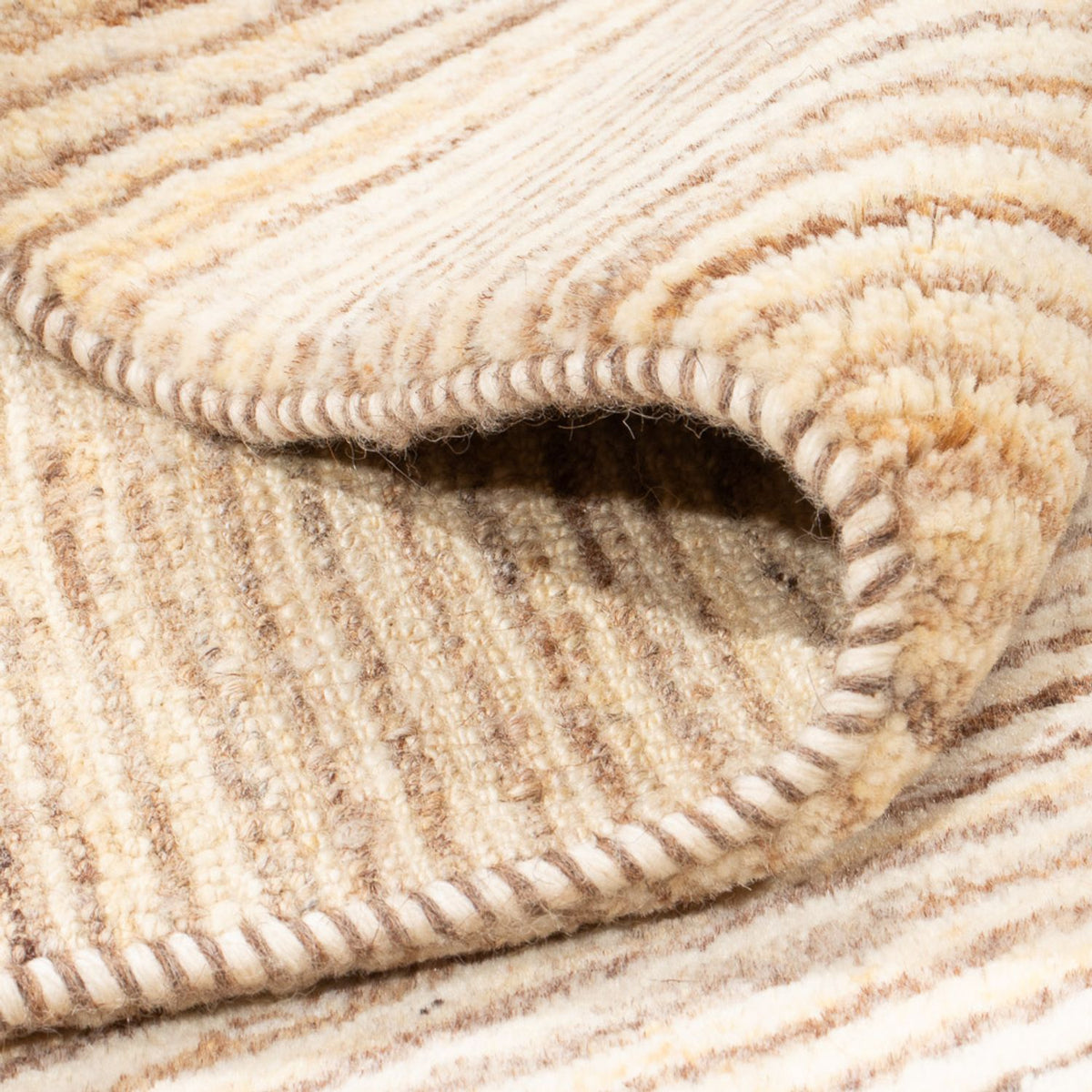 Gabbeh tapijt - Perzisch - 234 x 172 cm - licht beige