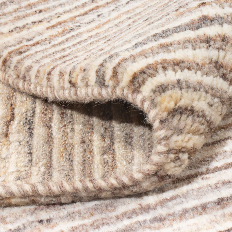 Gabbeh tapijt - Perzisch vierkant  - 216 x 207 cm - donker beige