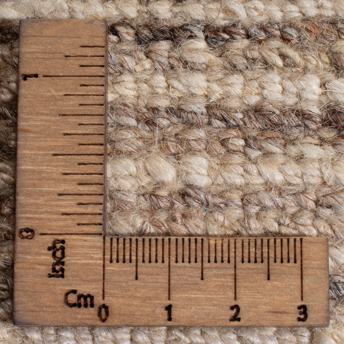 Gabbeh tapijt - Perzisch vierkant  - 216 x 207 cm - donker beige