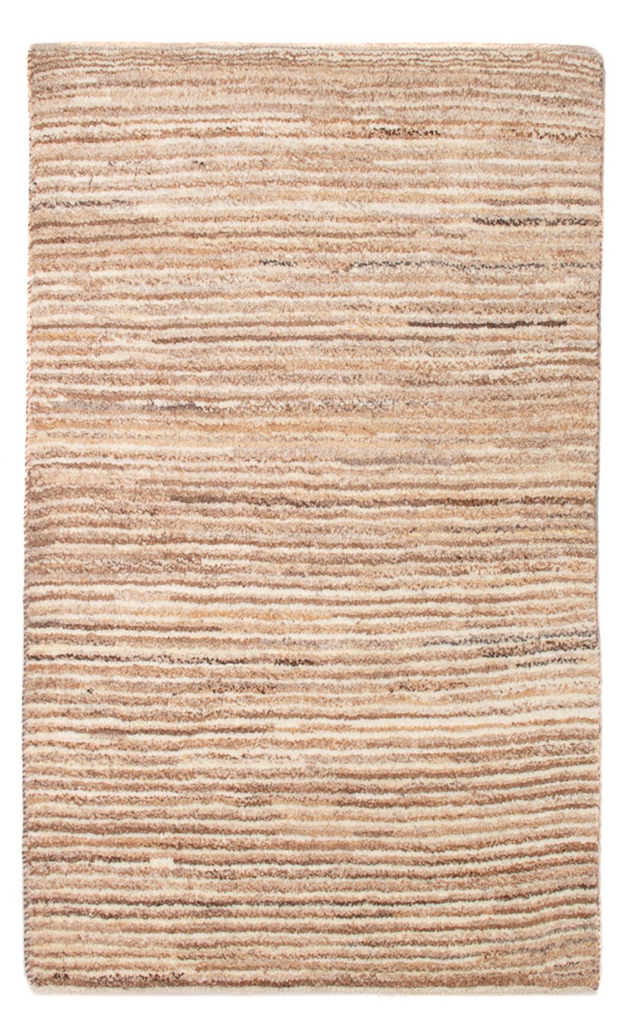 Gabbeh tapijt - Perzisch - 94 x 60 cm - donker beige