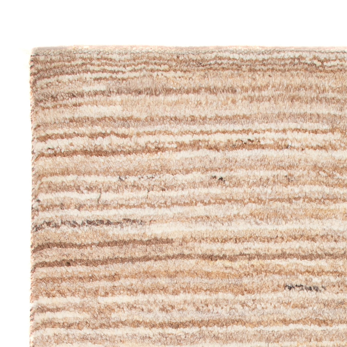 Gabbeh tapijt - Perzisch - 94 x 60 cm - donker beige