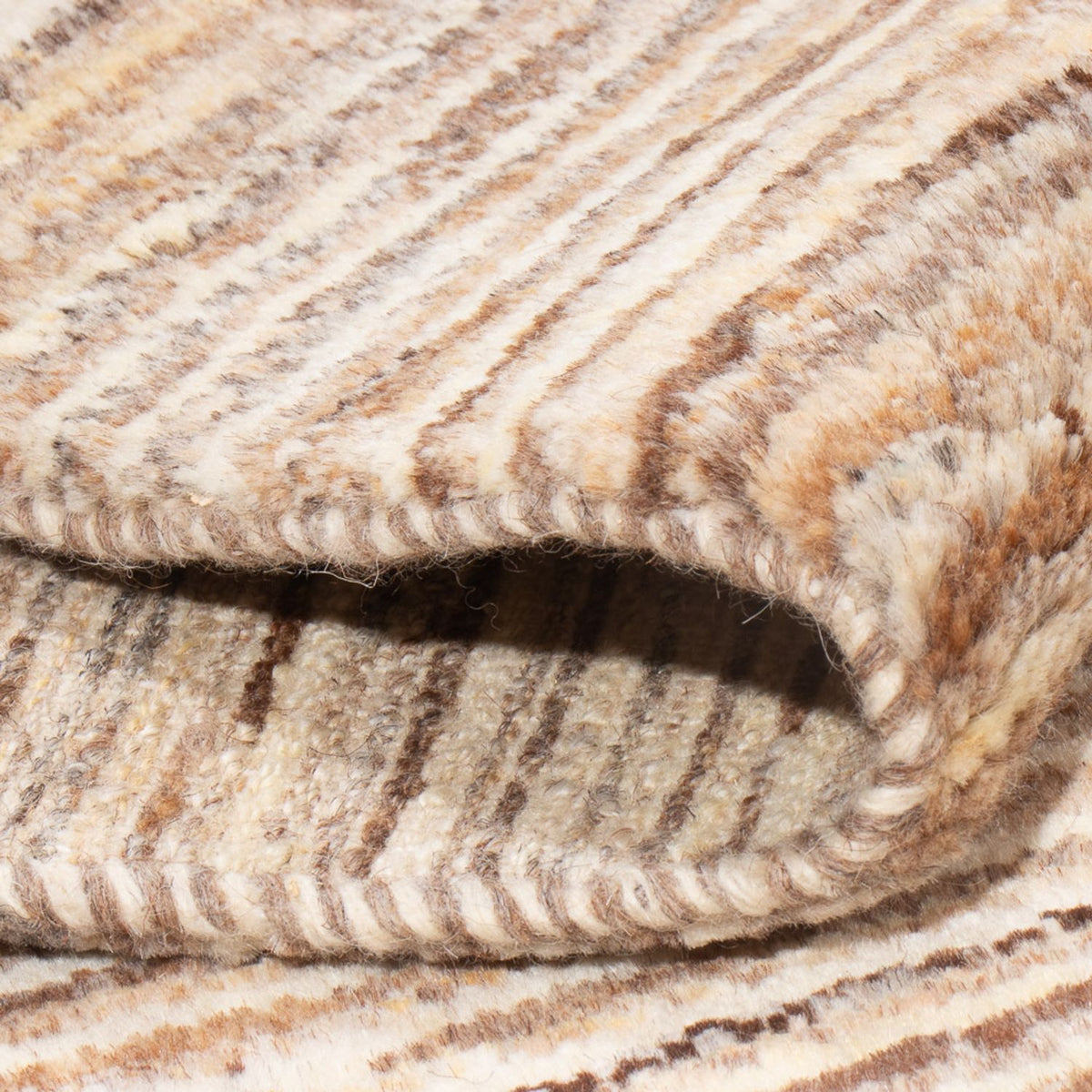 Gabbeh tapijt - Perzisch - 96 x 59 cm - donker beige