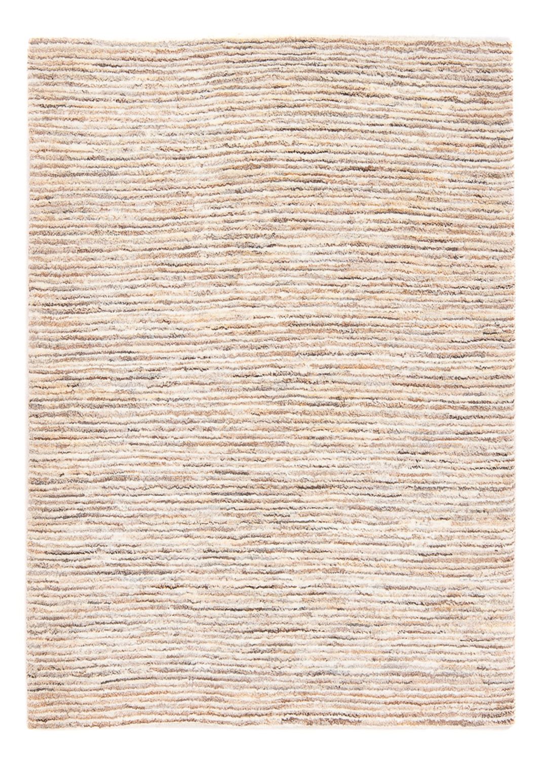 Gabbeh tapijt - Perzisch - 145 x 110 cm - donker beige