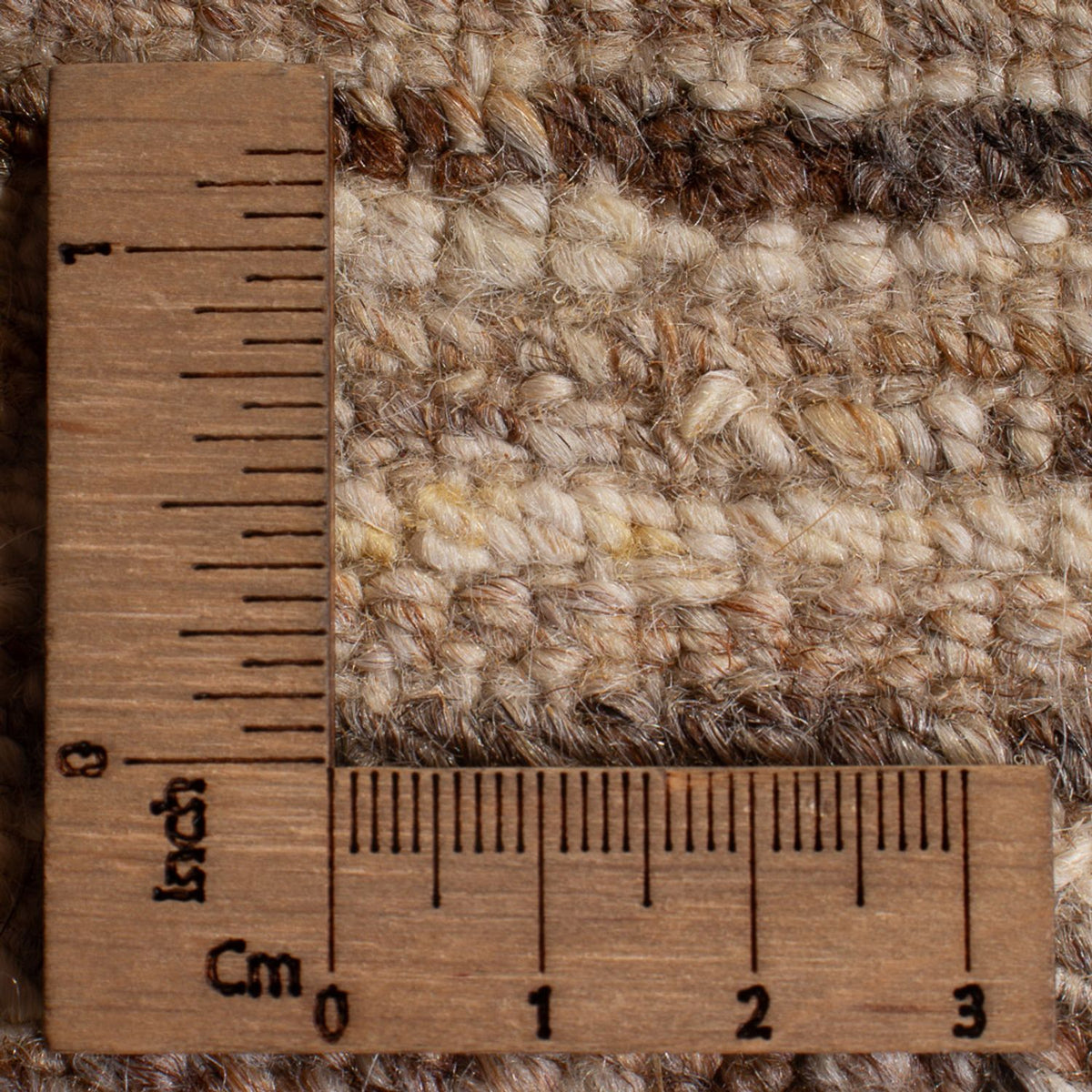 Gabbeh tapijt - Perzisch - 145 x 110 cm - donker beige