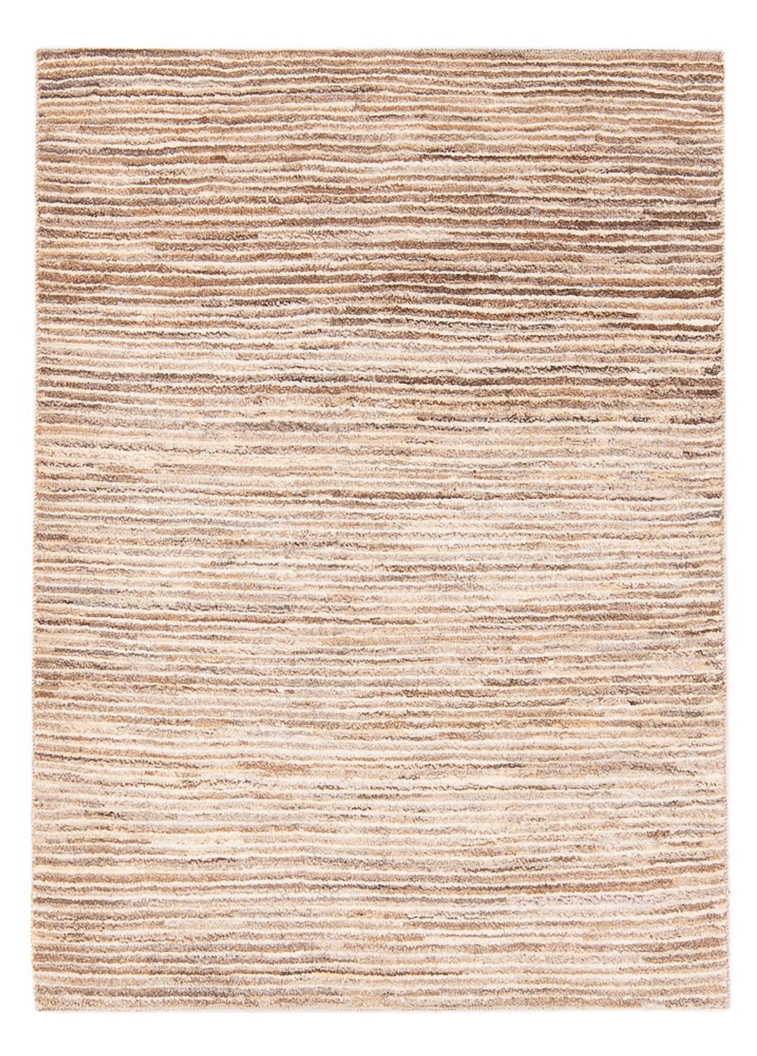 Gabbeh tapijt - Perzisch - 145 x 105 cm - donker beige