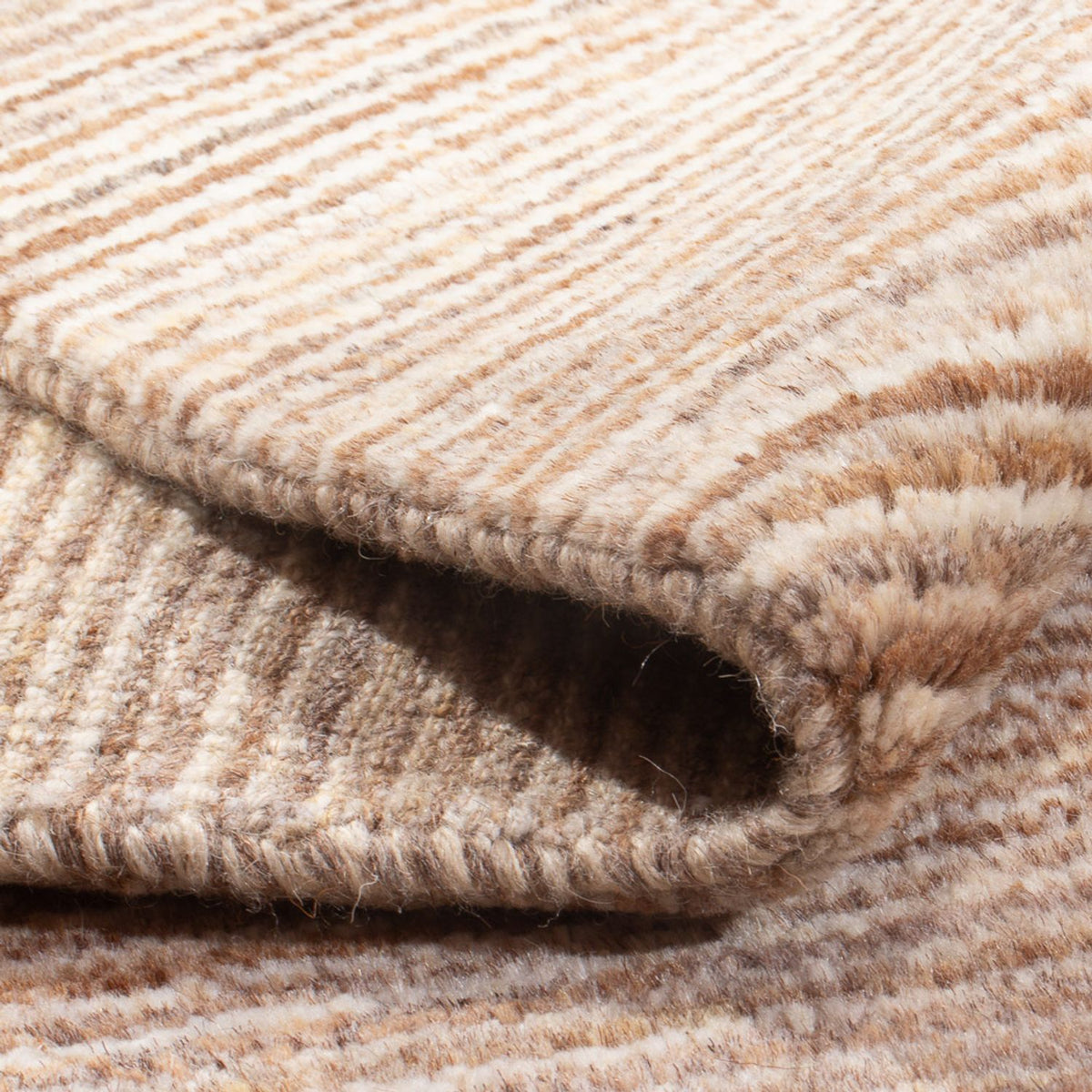 Gabbeh tapijt - Perzisch - 146 x 94 cm - donker beige