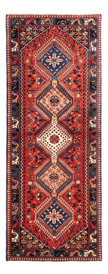 Loper Gabbeh tapijt - Perzisch - 208 x 78 cm - rood