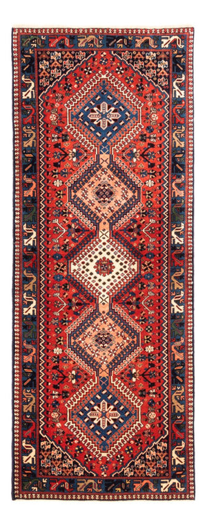 Loper Gabbeh tapijt - Perzisch - 208 x 78 cm - rood