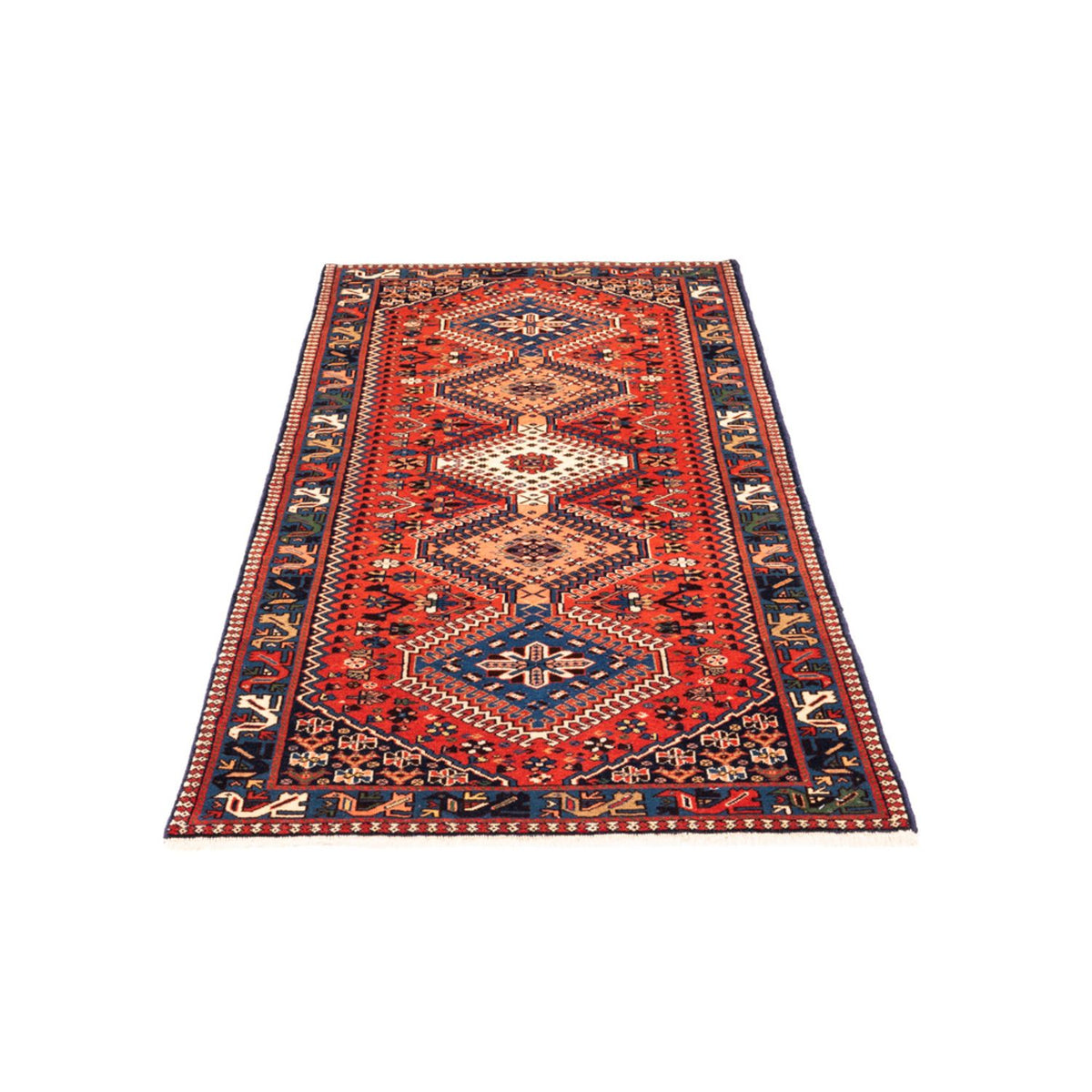Loper Gabbeh tapijt - Perzisch - 208 x 78 cm - rood