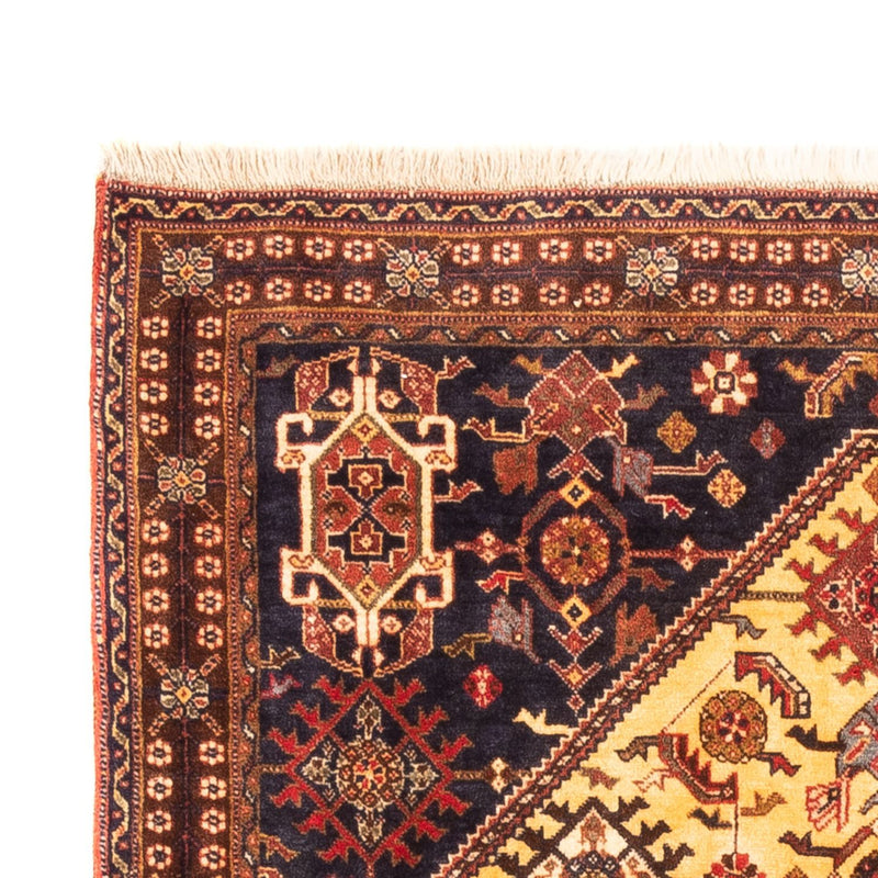 Perzisch Tapijt - Nomadisch - 150 x 110 cm - geel