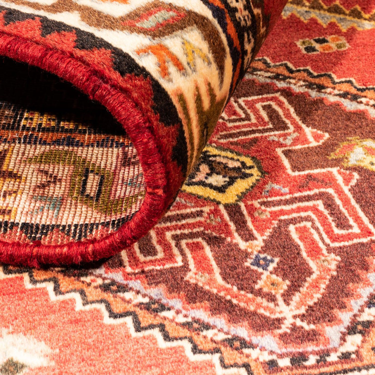 Perzisch Tapijt - Nomadisch - 170 x 112 cm - rood