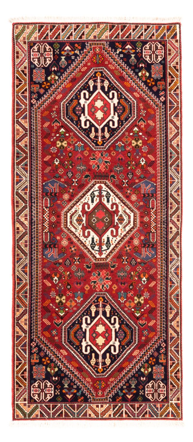 Loper Perzisch Tapijt - Nomadisch - 200 x 80 cm - rood