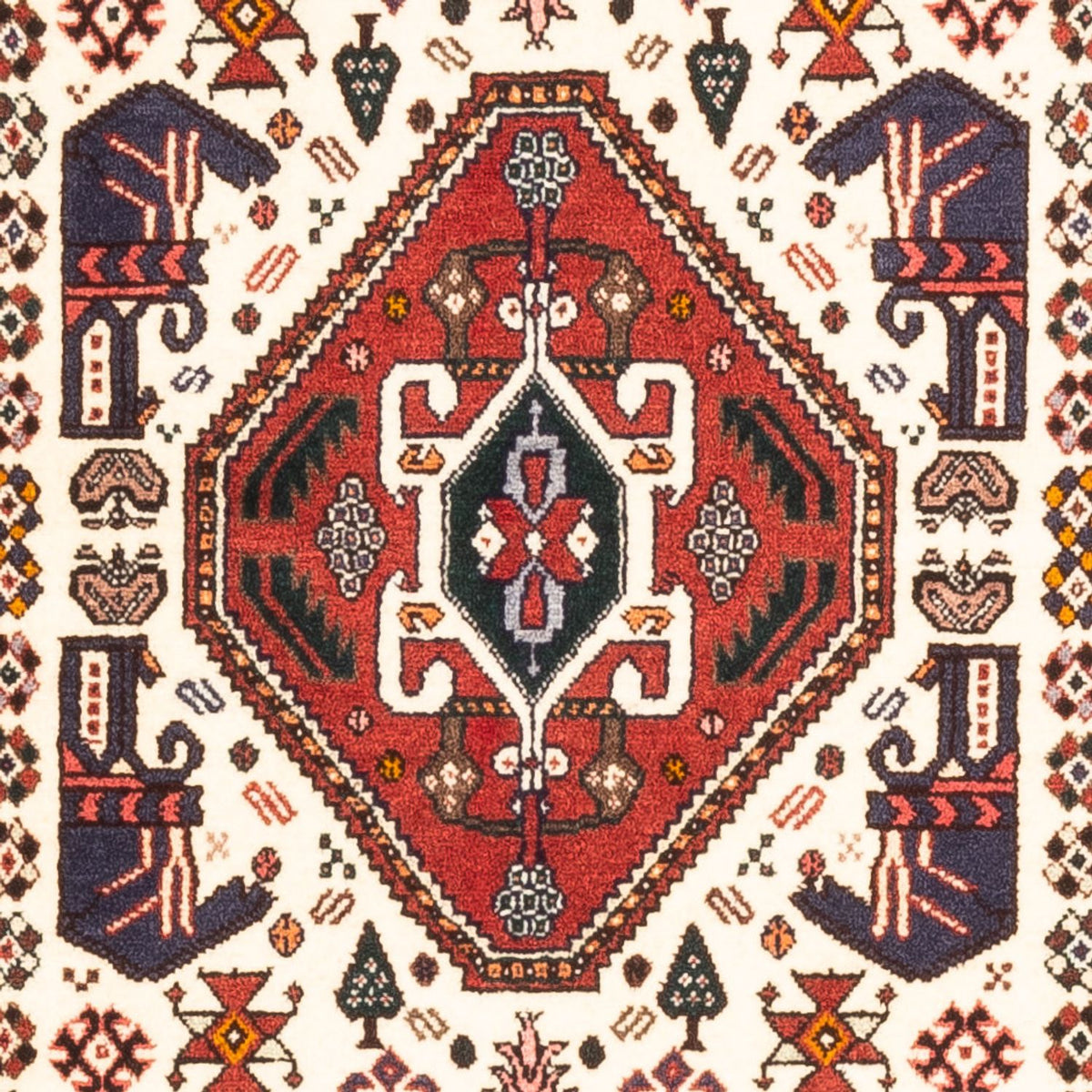 Loper Perzisch Tapijt - Nomadisch - 200 x 80 cm - crème