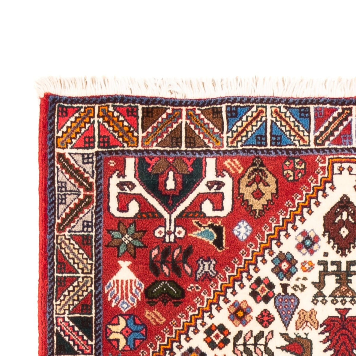 Loper Perzisch Tapijt - Nomadisch - 200 x 82 cm - crème