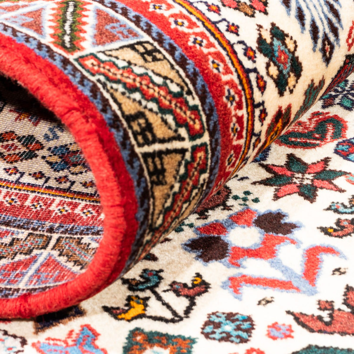 Loper Perzisch Tapijt - Nomadisch - 200 x 82 cm - crème