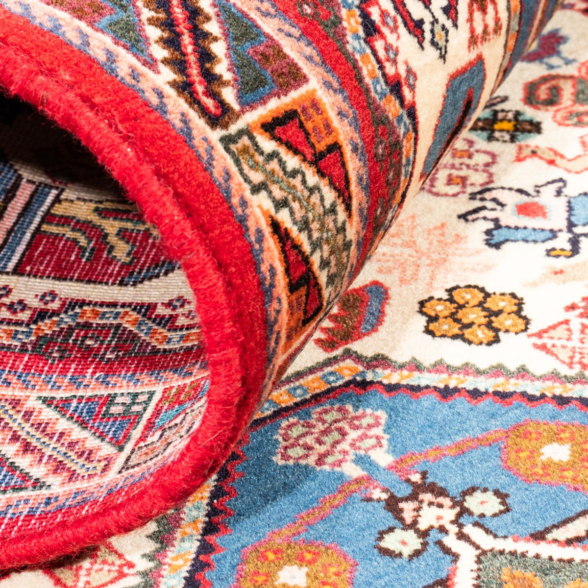 Loper Perzisch Tapijt - Nomadisch - 205 x 82 cm - crème