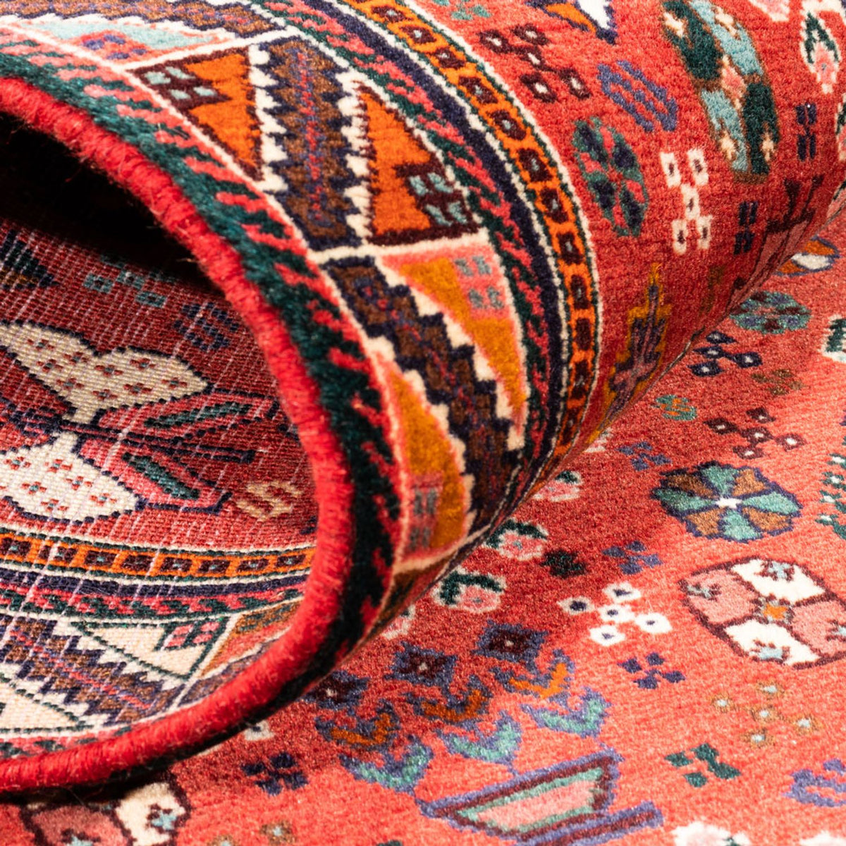 Loper Perzisch Tapijt - Nomadisch - 205 x 80 cm - rood