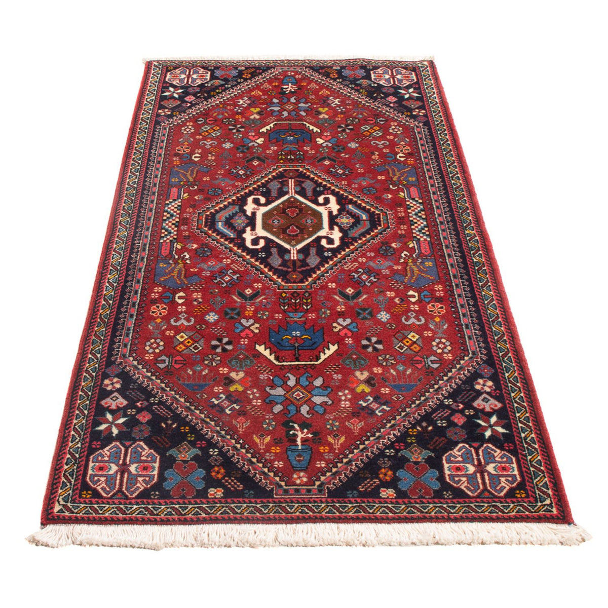 Loper Perzisch Tapijt - Nomadisch - 155 x 70 cm - rood
