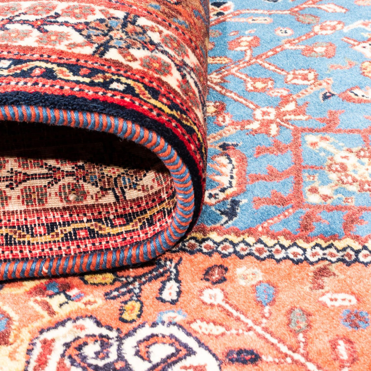 Perzisch Tapijt - Nomadisch - 156 x 110 cm - blauw