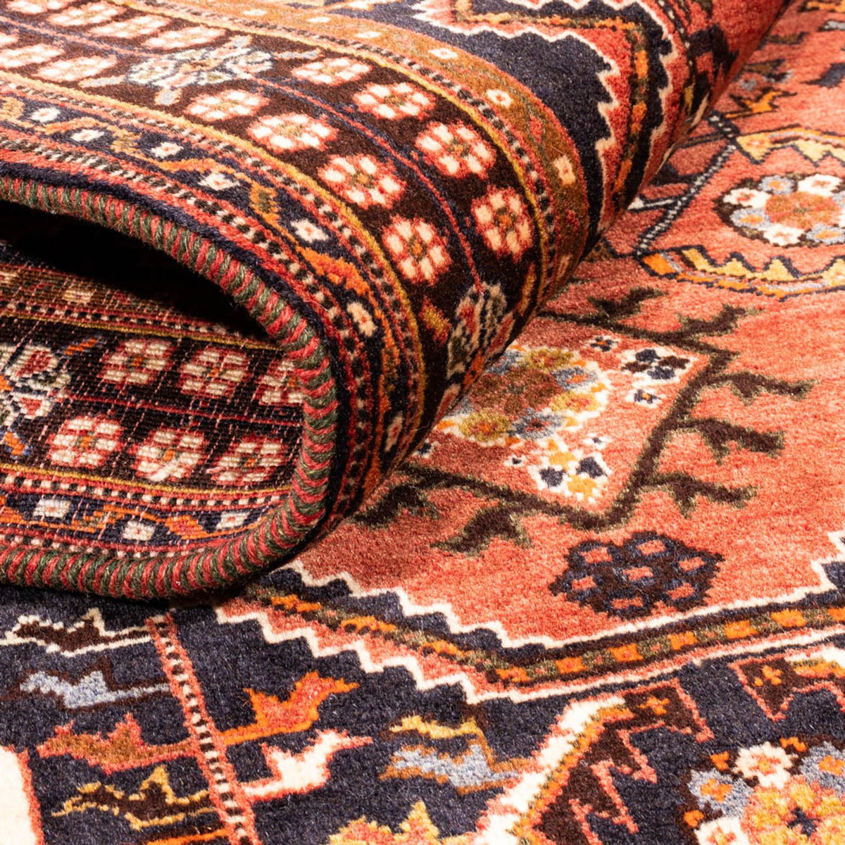 Perzisch Tapijt - Nomadisch - 154 x 100 cm - roest