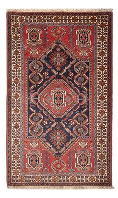 Gabbeh Tapijt - Kashkuli Perzisch - 152 x 82 cm - donkerblauw