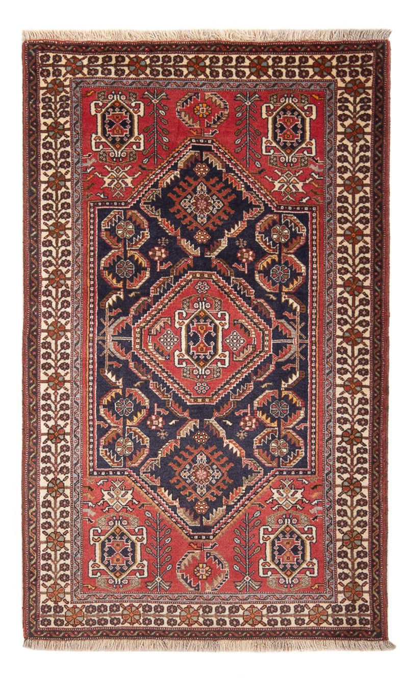 Gabbeh Tapijt - Kashkuli Perzisch - 152 x 82 cm - donkerblauw