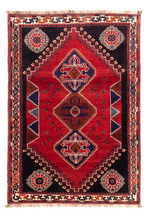 Gabbeh Tapijt - Kashkuli Perzisch - 158 x 112 cm - rood