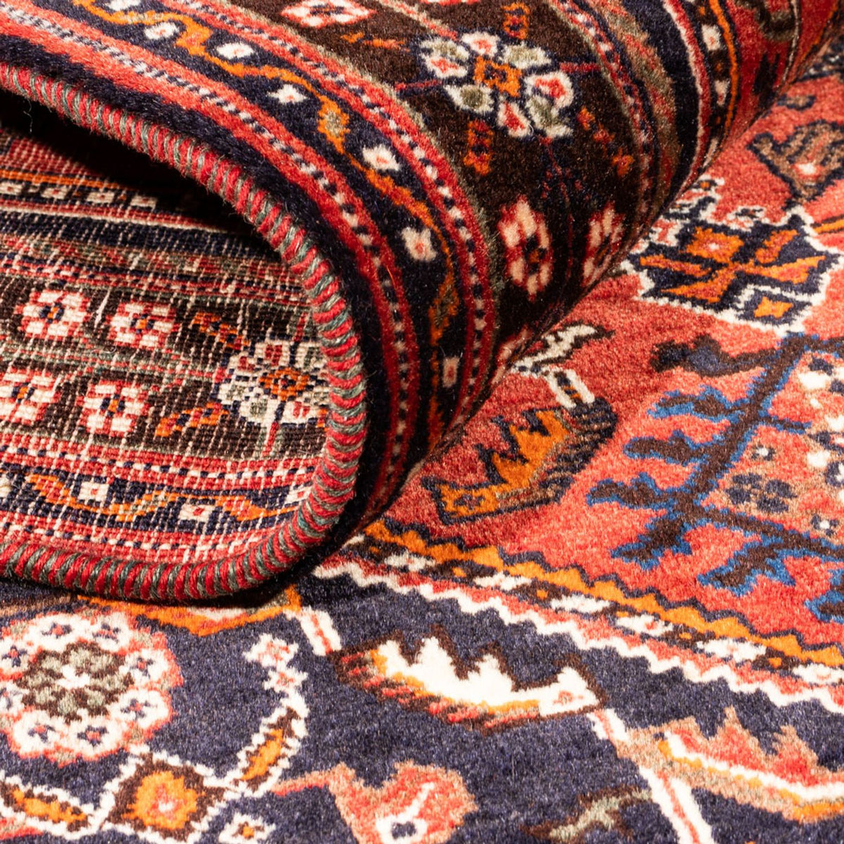 Perzisch Tapijt - Nomadisch - 158 x 110 cm - rood