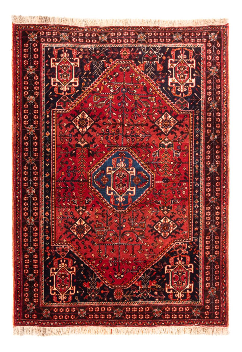 Perzisch Tapijt - Nomadisch - 157 x 117 cm - rood